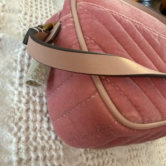 NWT! J Crew blush velvet Bag. - Picture 5 of 6